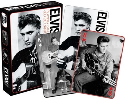 Jeu de cartes Elvis Presley / Noir et Blanc